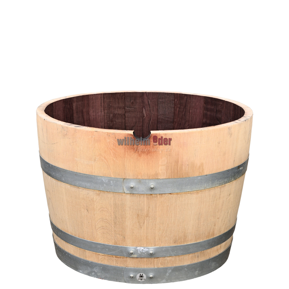 Flower pot - decor light - 1/2 225 l barrel