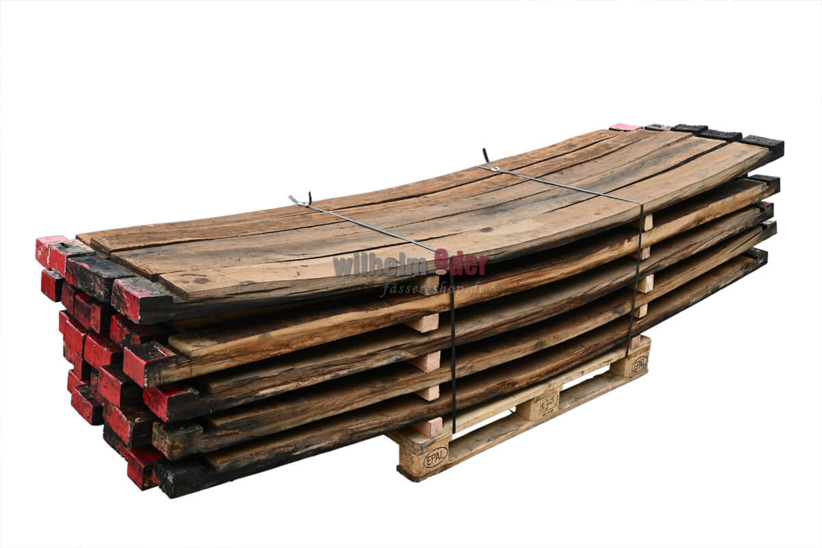 Large cask staves - Set