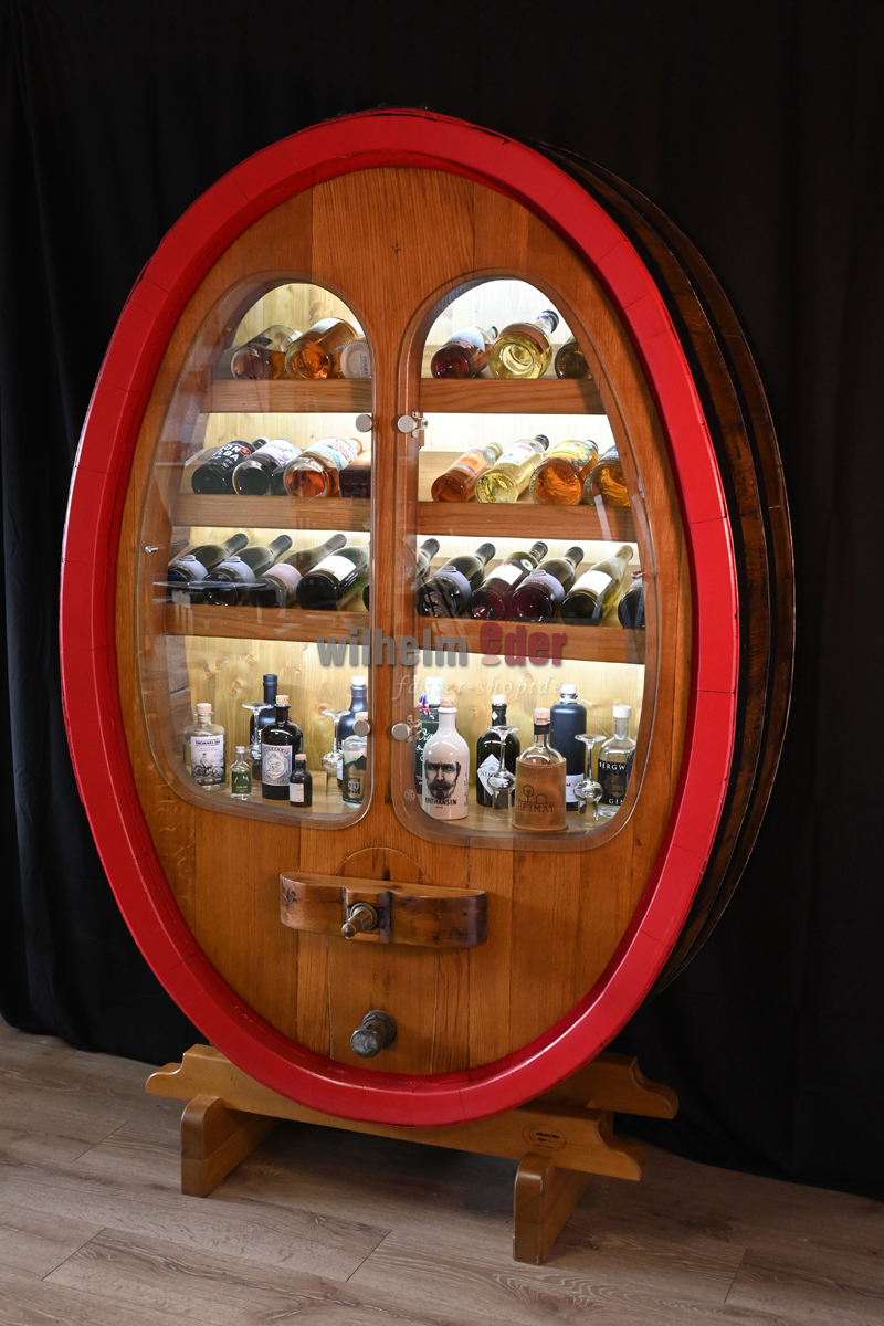 Wine shelf cabinet