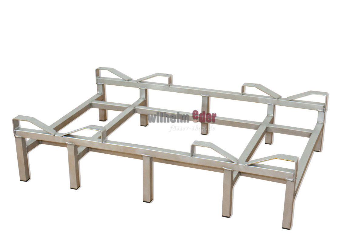 Rack - stainless steel  Double rack for bottom - 300 l