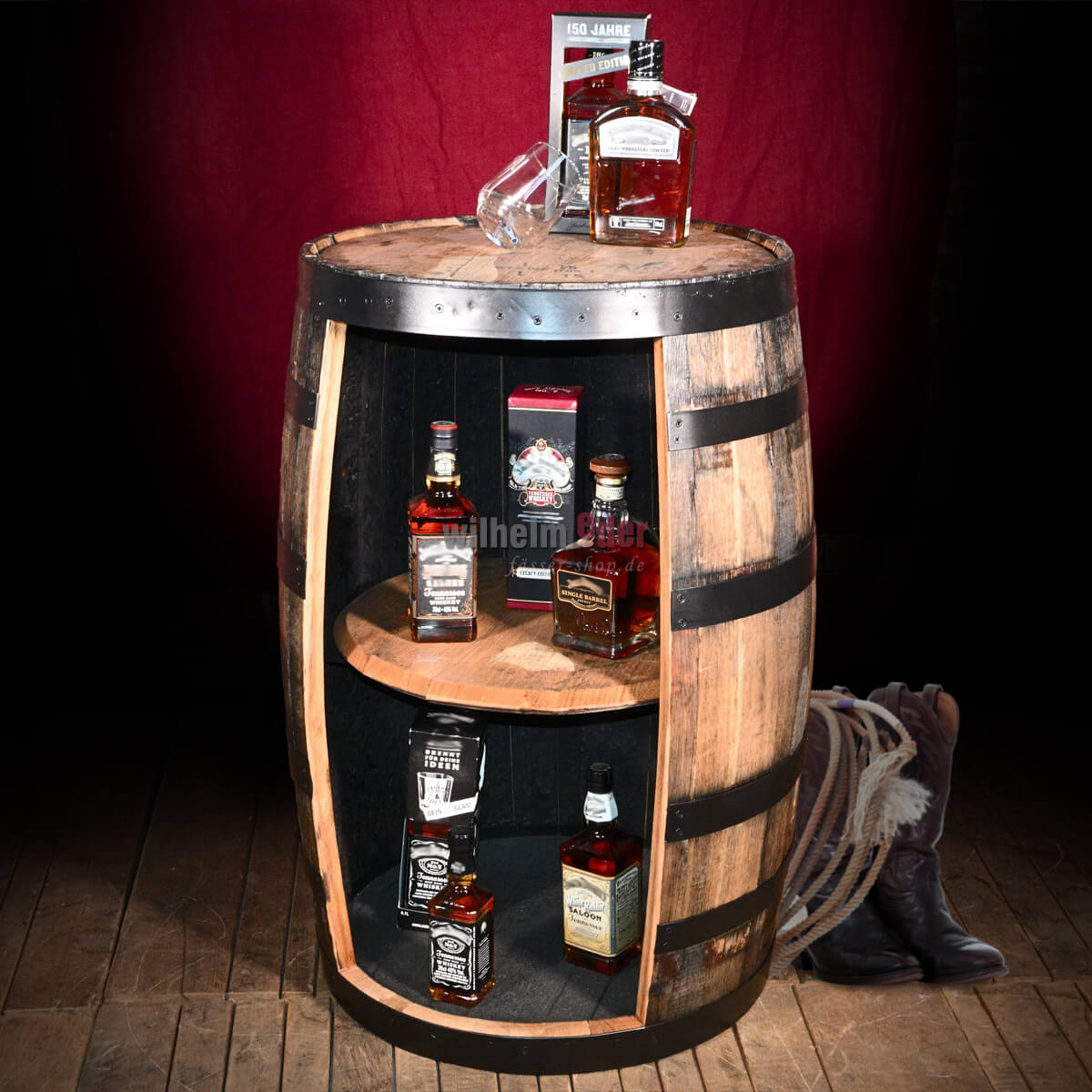 Shelf barrel - original Jack Daniel's barrel