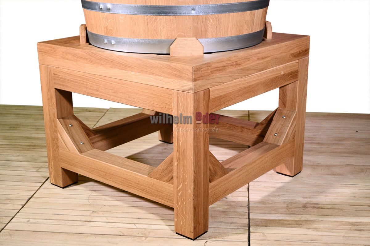 Wooden Storage Rack for 390 l Barrel Bell 