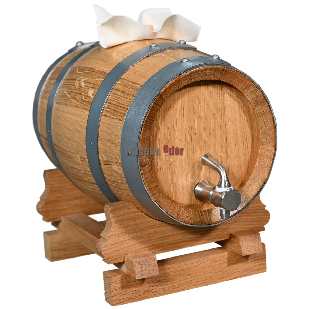 Ornamental barrel with stainless steel tank 1,6 l - 5 l