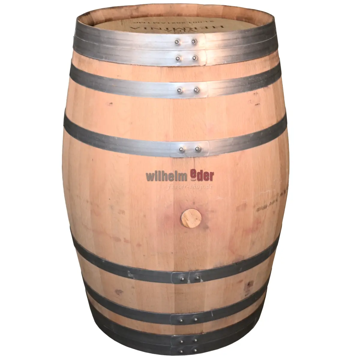 Decoration barrel 225 l - exclusiv, hoops galvanized